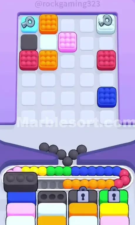 Marble Sort Level 143 Solution 2