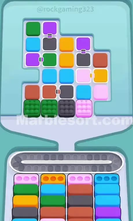 Marble Sort Level 42 Gameplay