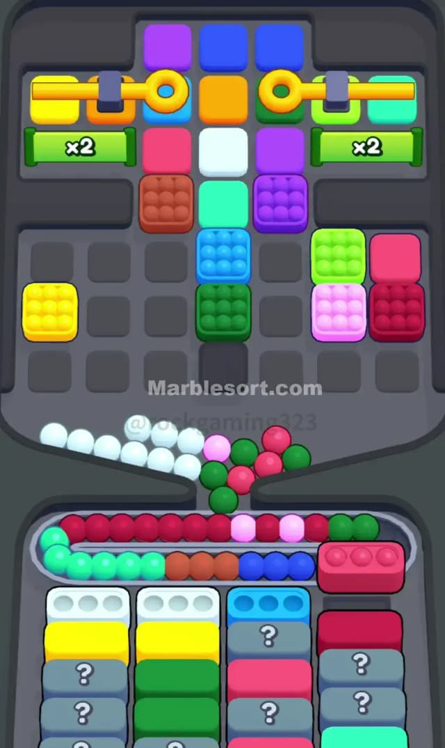 Marble Sort Level 340 Solution 1
