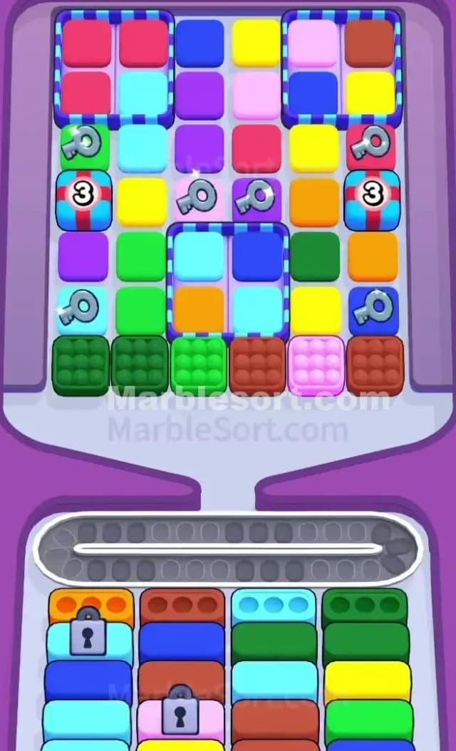 Marble Sort Level 476 Gameplay