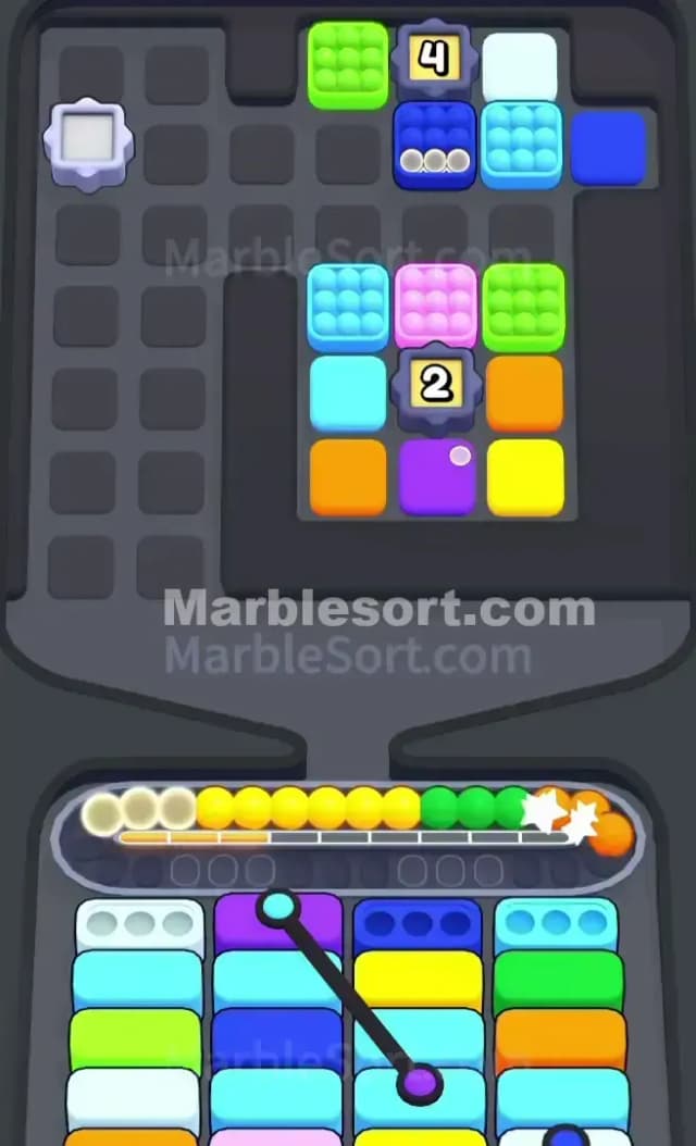 Marble Sort Level 430 Solution 2