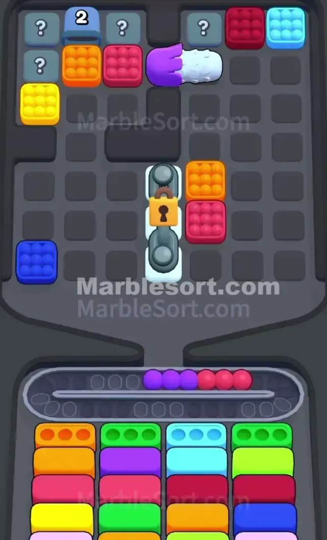 Marble Sort Level 504 Solution 2