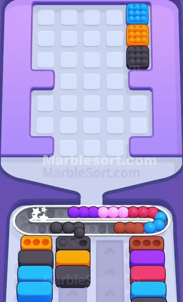 Marble Sort Level 446 Solution 3