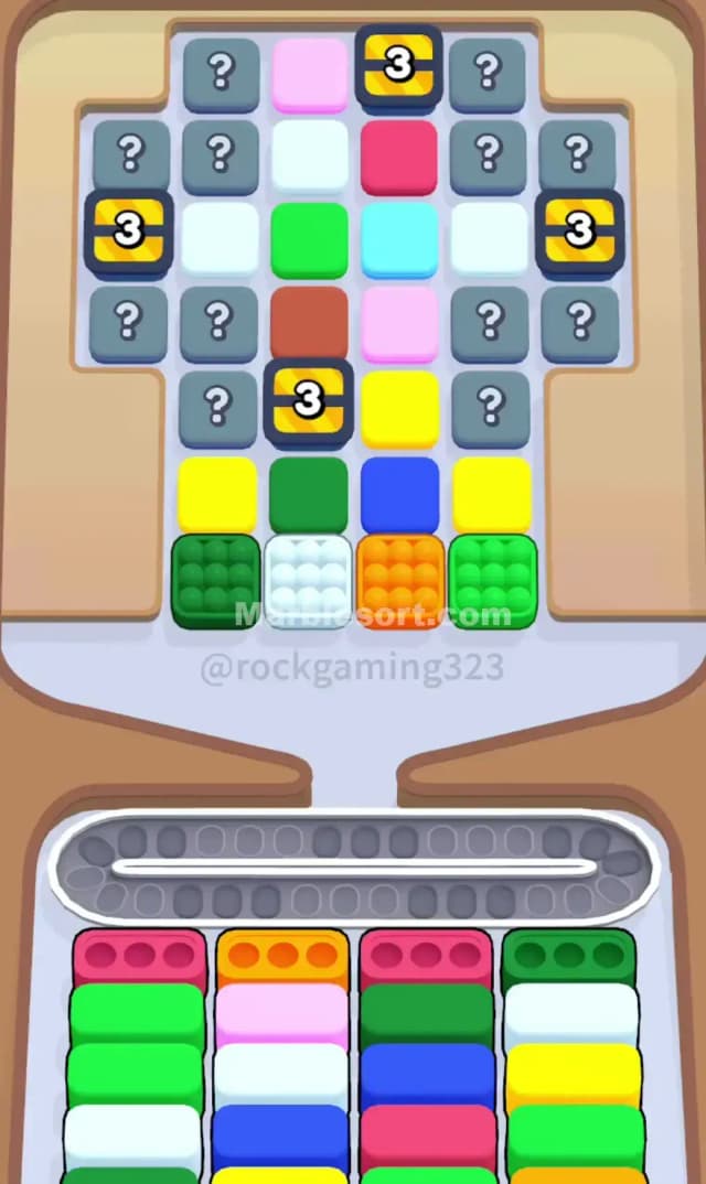 Marble Sort Level 203 Gameplay