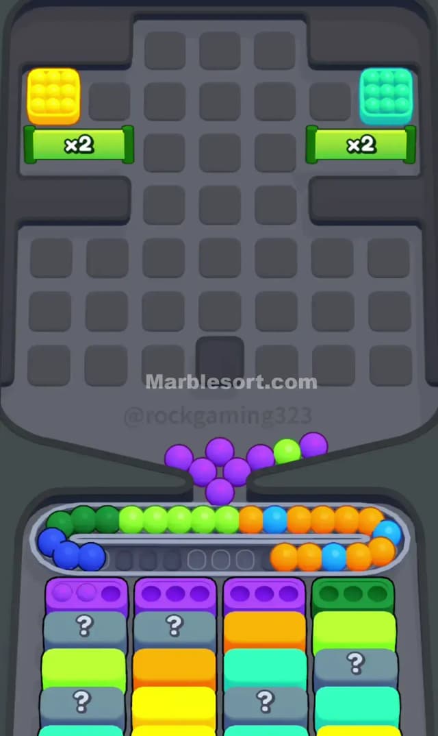 Marble Sort Level 340 Solution 3