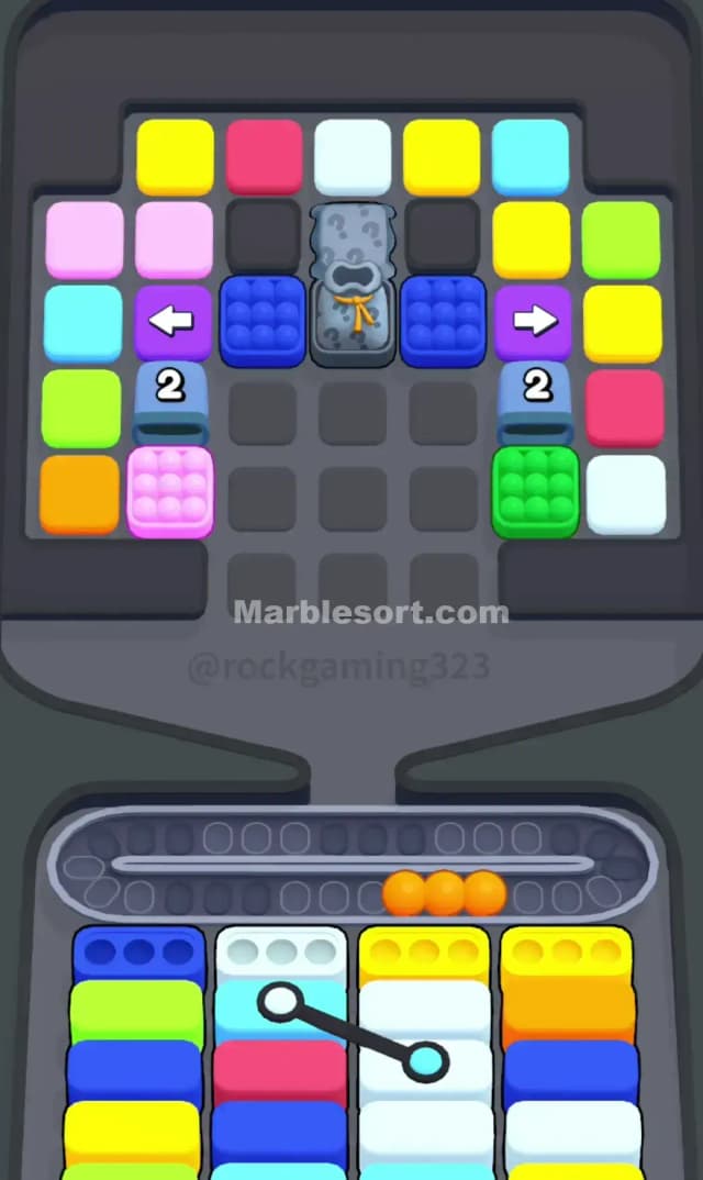 Marble Sort Level 317 Solution 1