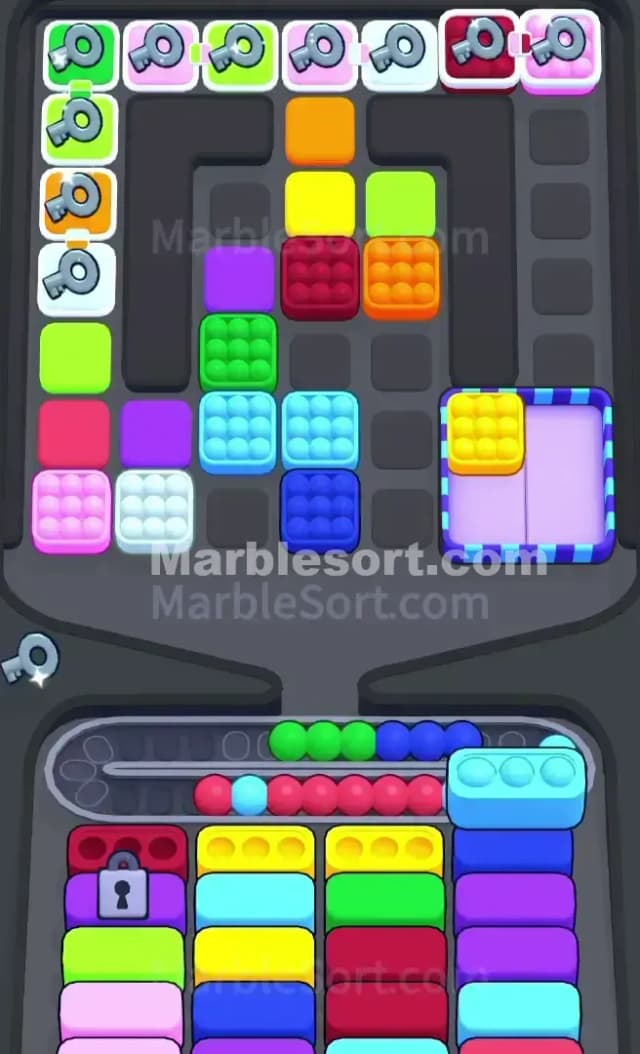 Marble Sort Level 440 Solution 1