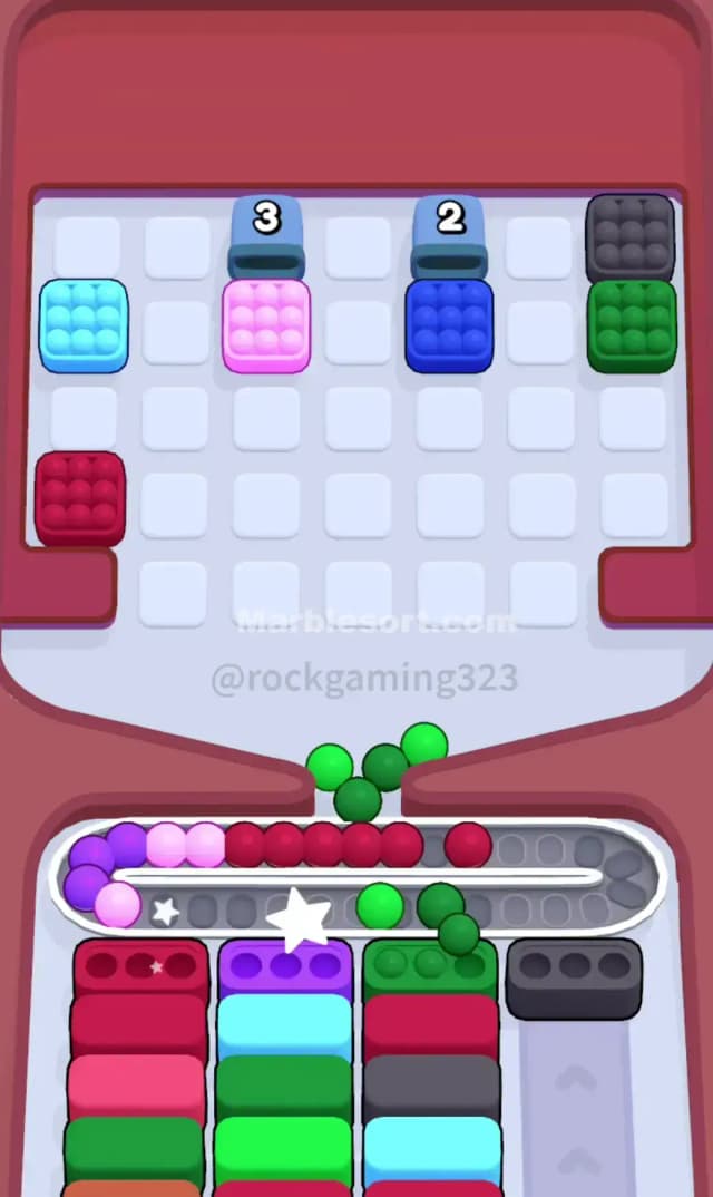 Marble Sort Level 306 Solution 2