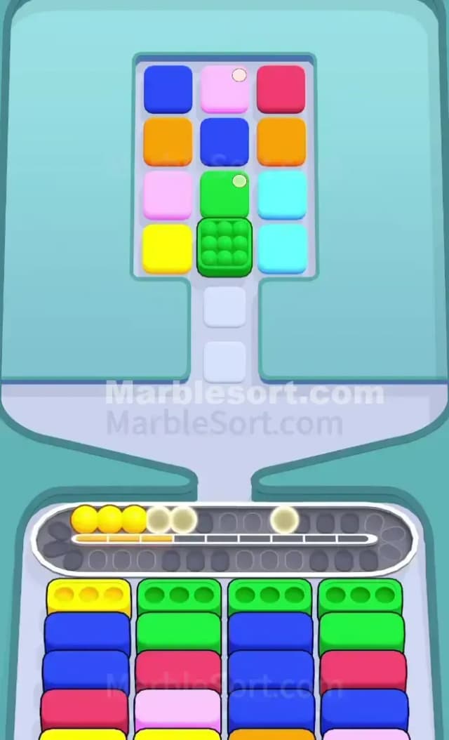 Marble Sort Level 421 Solution 1