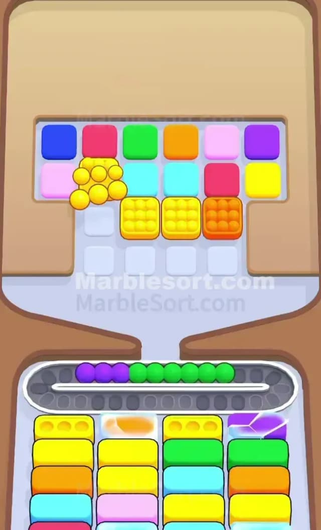 Marble Sort Level 282 Solution 1