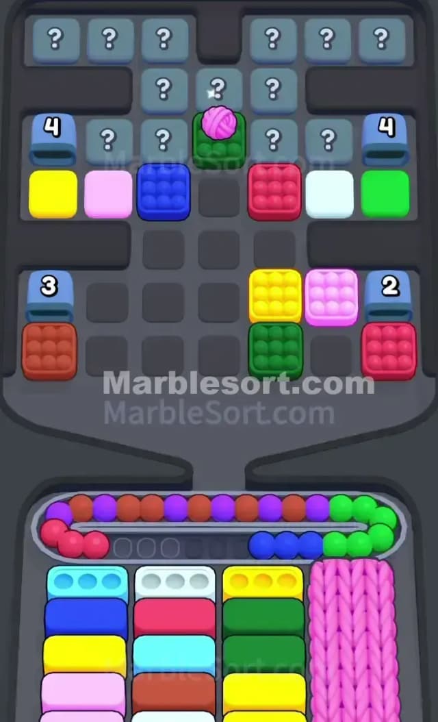 Marble Sort Level 464 Solution 1
