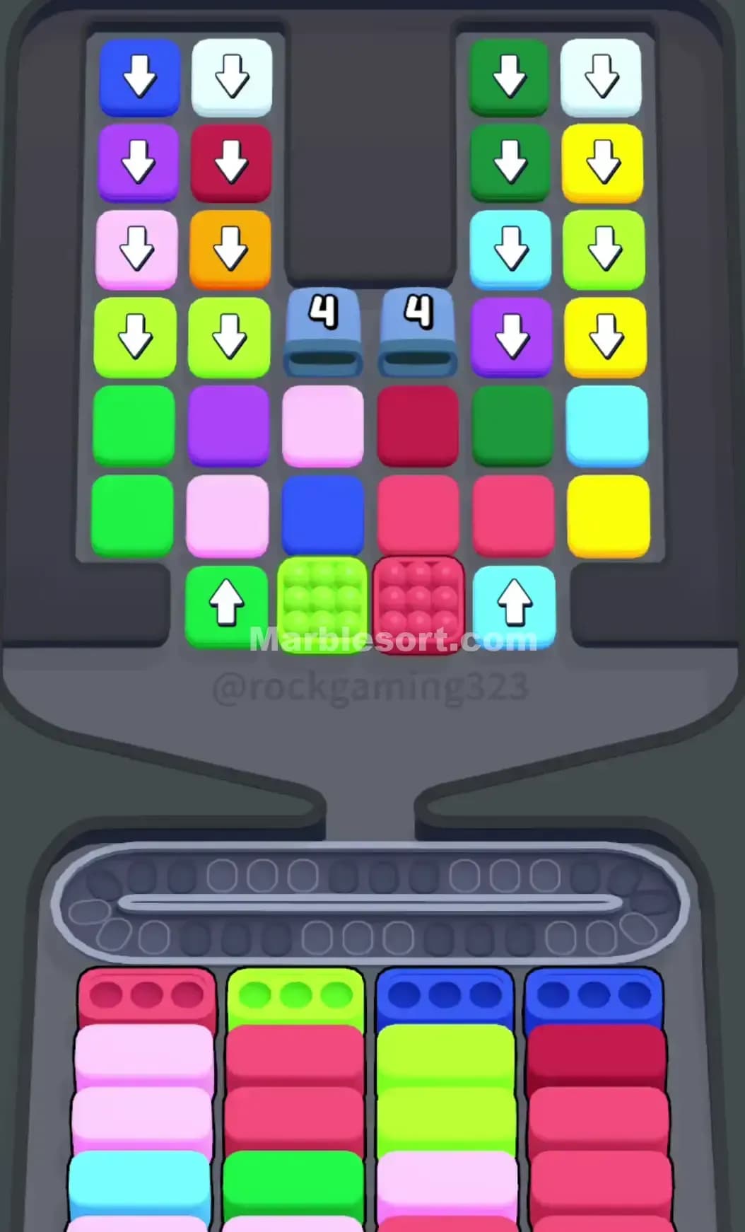 Marble Sort Level 114 Screenshot
