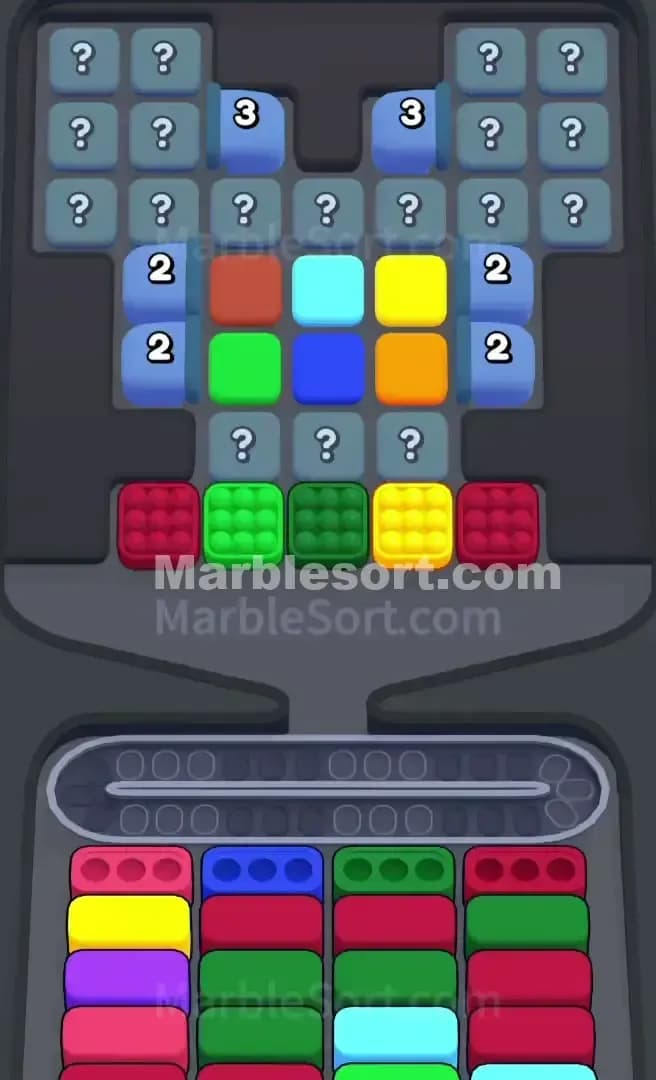 Marble Sort Level 564 Screenshot