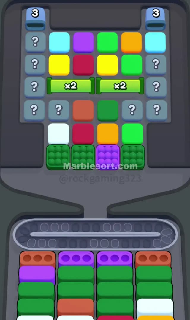 Marble Sort Level 287 Gameplay