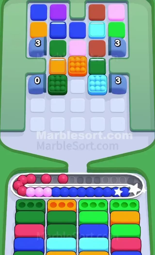 Marble Sort Level 492 Solution 1