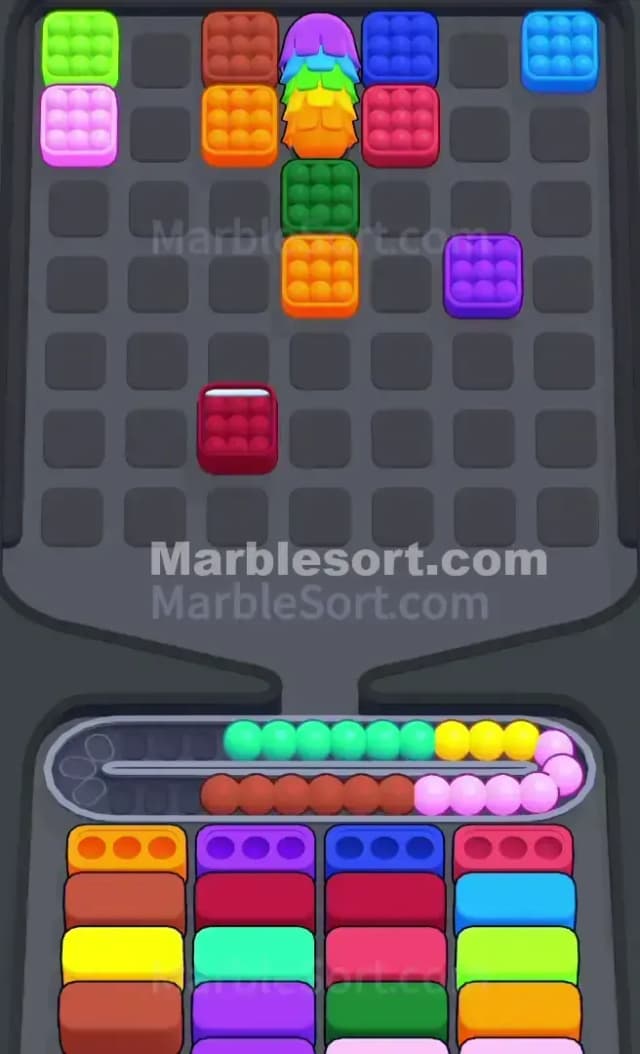 Marble Sort Level 510 Solution 2