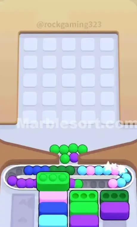 Marble Sort Level 123 Solution 3