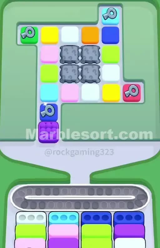Marble Sort Level 341 Screenshot
