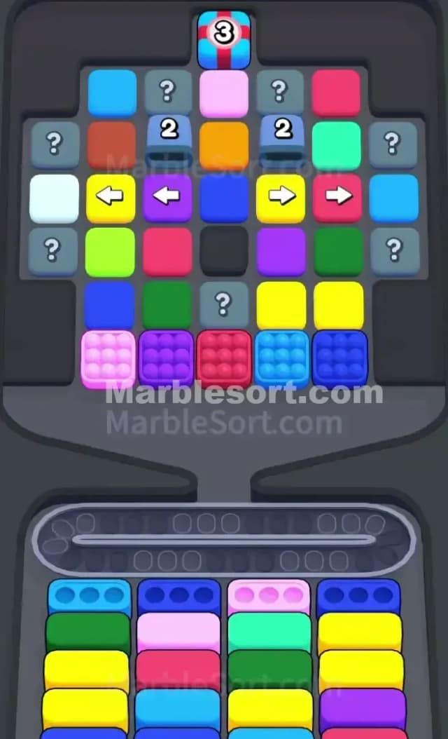 Marble Sort Level 277 Gameplay