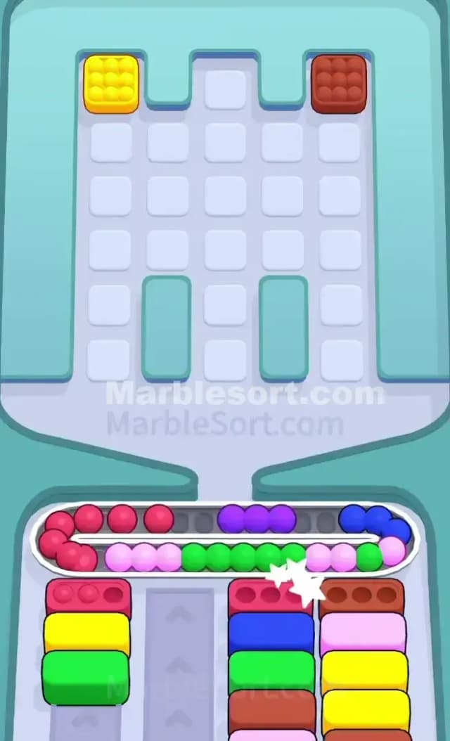 Marble Sort Level 581 Solution 3