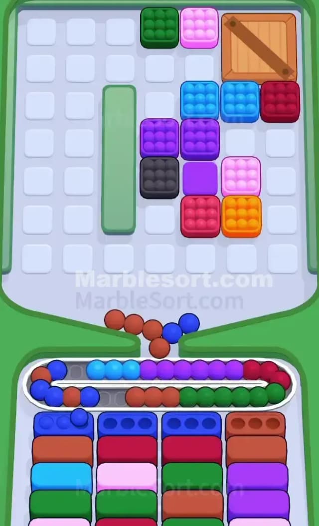 Marble Sort Level 648 Solution 2