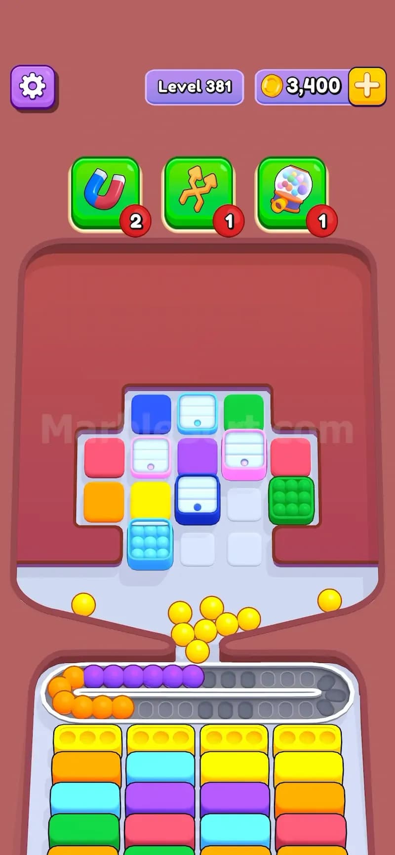 Marble Sort Swap Box