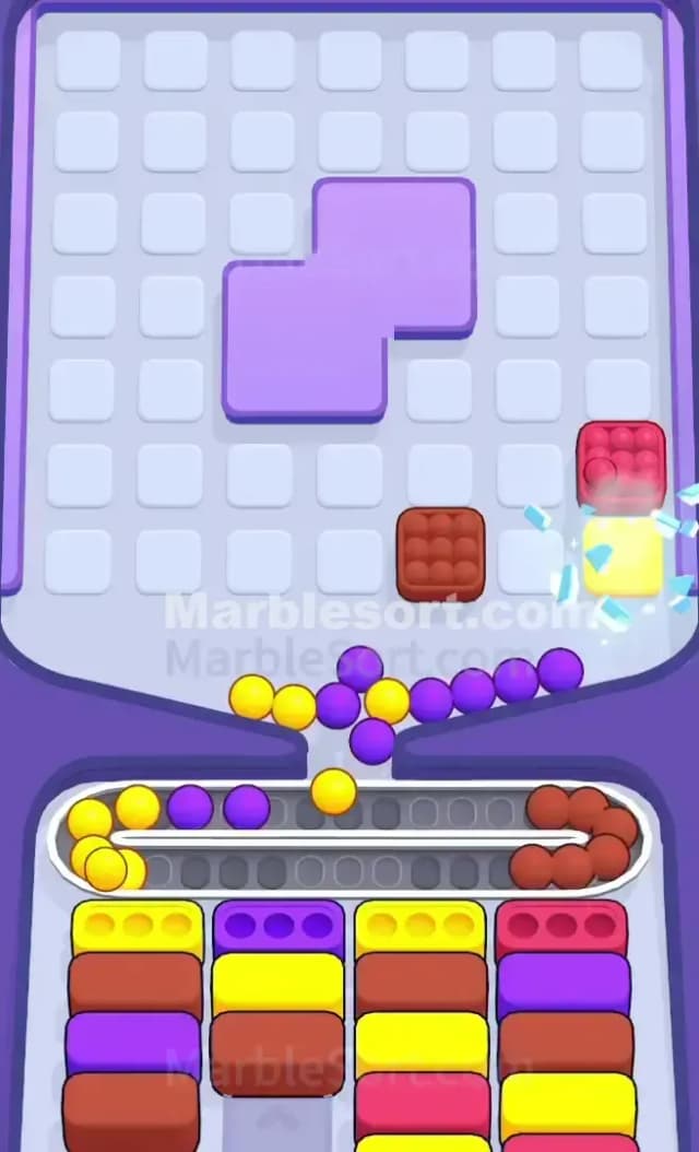 Marble Sort Level 681 Solution 3