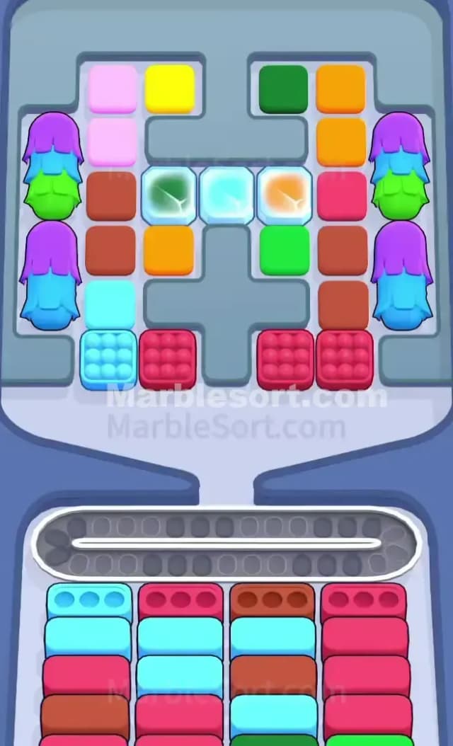 Marble Sort Level 625 Gameplay