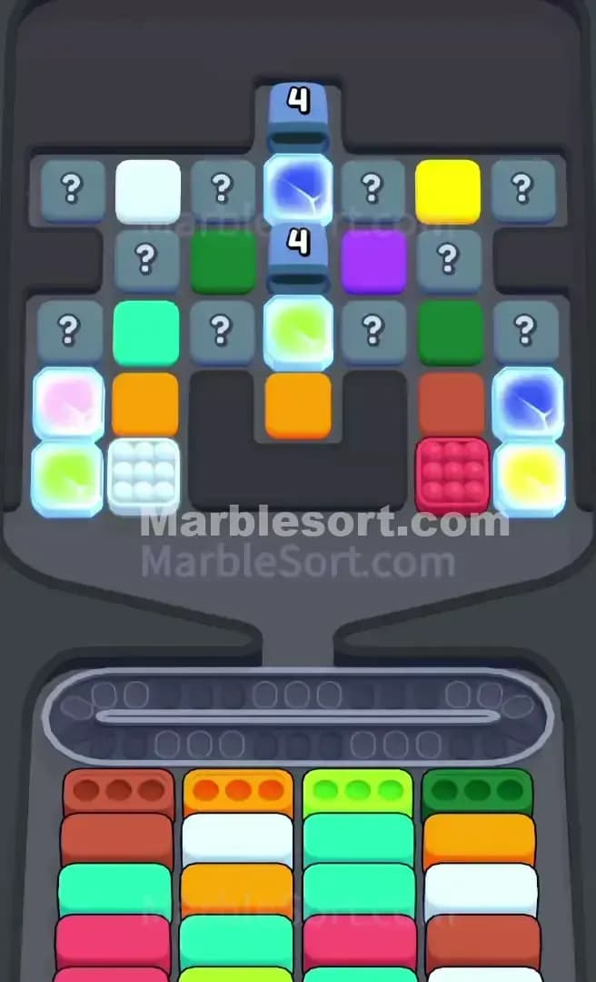Marble Sort Level 394 Screenshot
