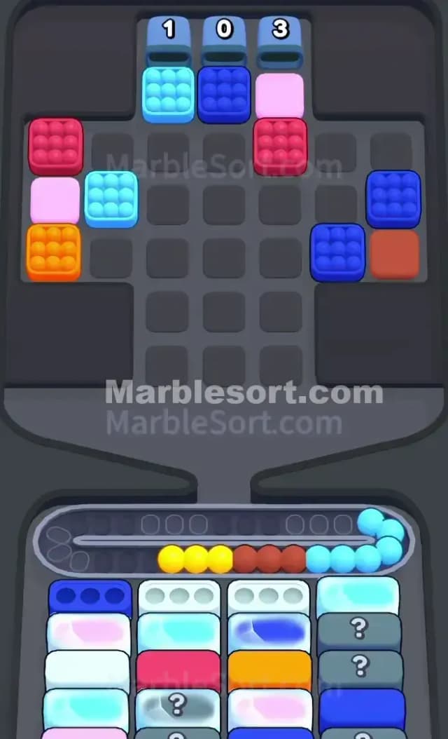 Marble Sort Level 284 Solution 2