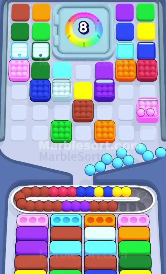 Marble Sort Level 469 Solution 1