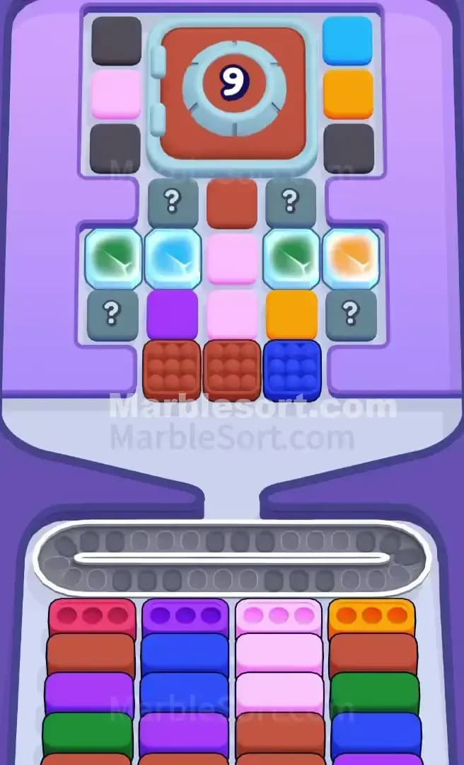 Marble Sort Level 446 Screenshot