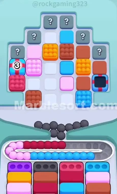 Marble Sort Level 113 Solution 1