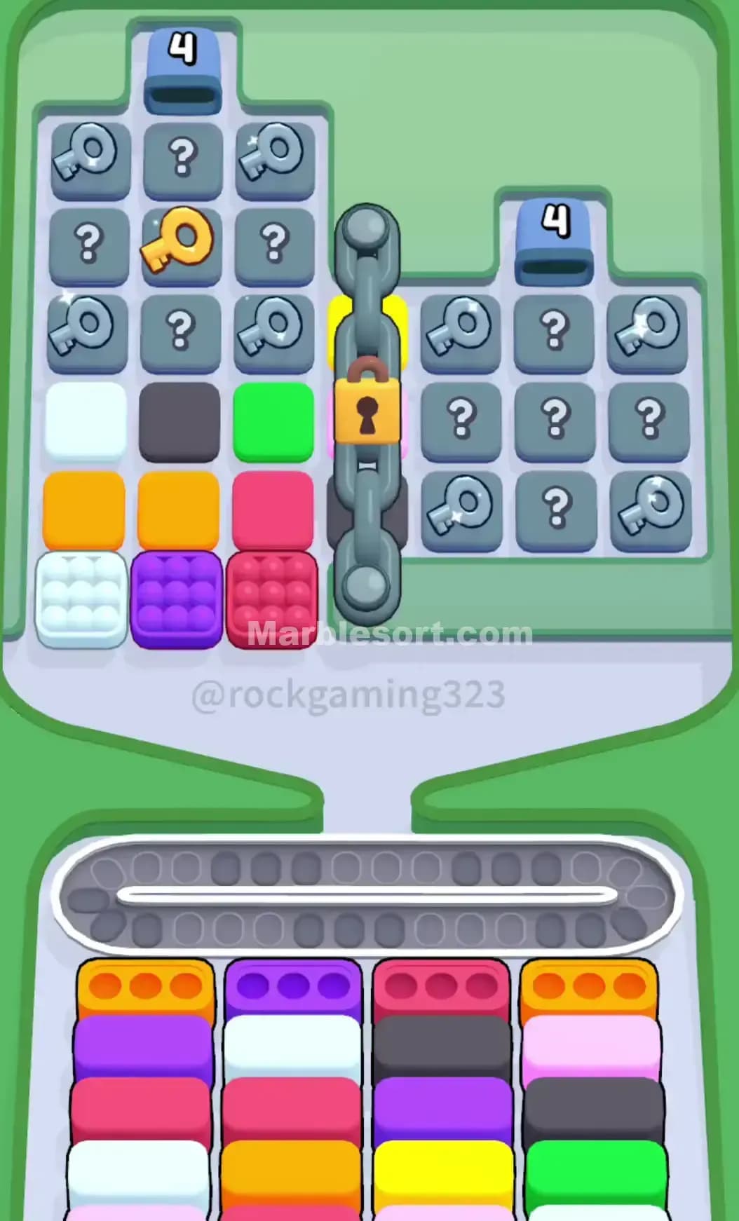 Marble Sort Level 179 Screenshot