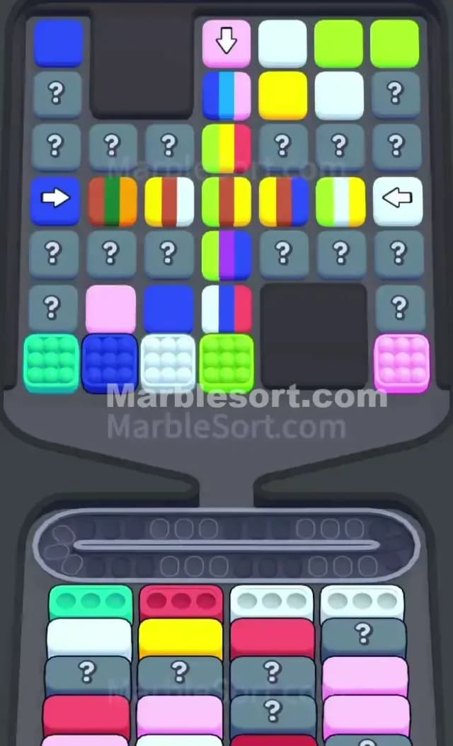 Marble Sort Level 457 Gameplay