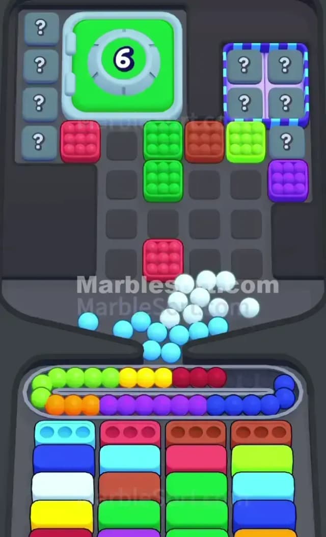 Marble Sort Level 307 Solution 1
