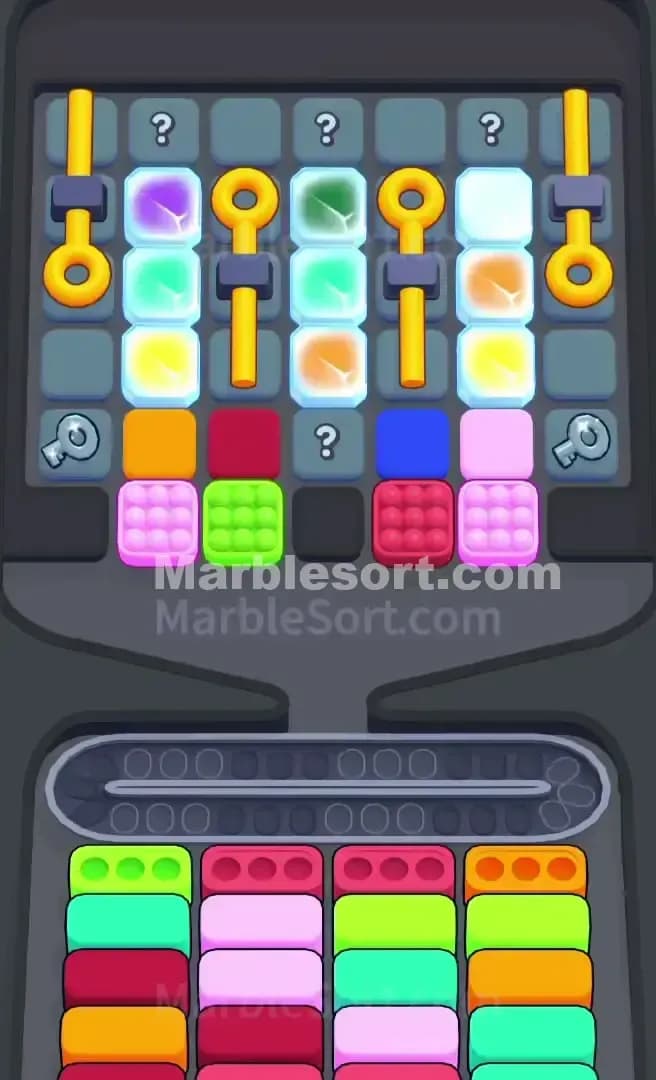 Marble Sort Level 434 Screenshot