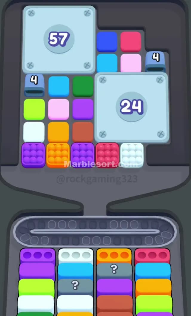 Marble Sort Level 134 Gameplay