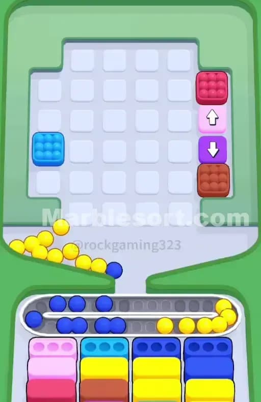 Marble Sort Level 185 Solution 3