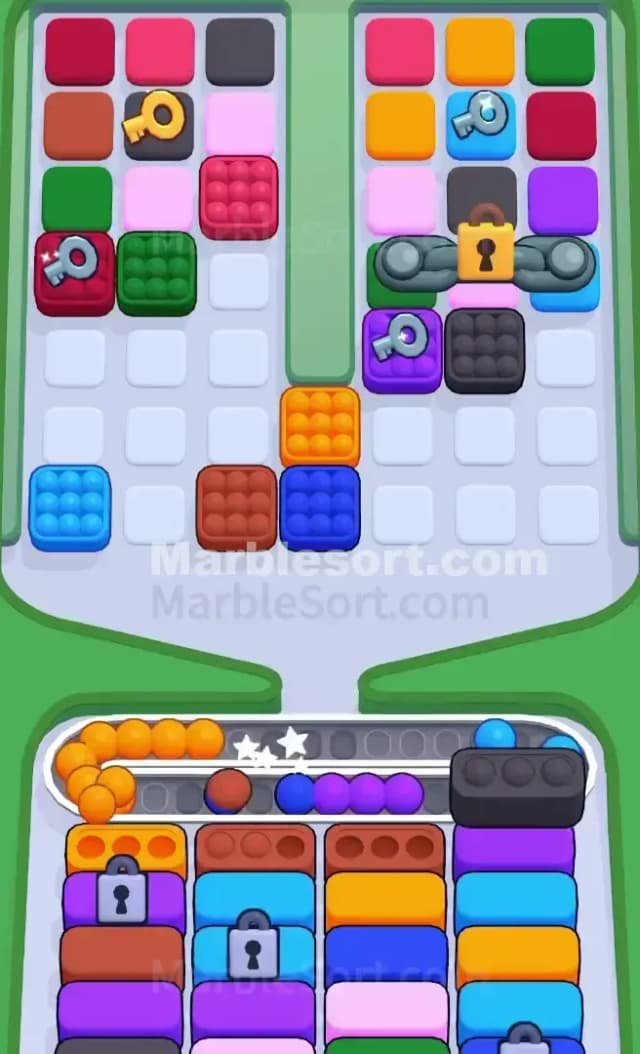 Marble Sort Level 649 Solution 1