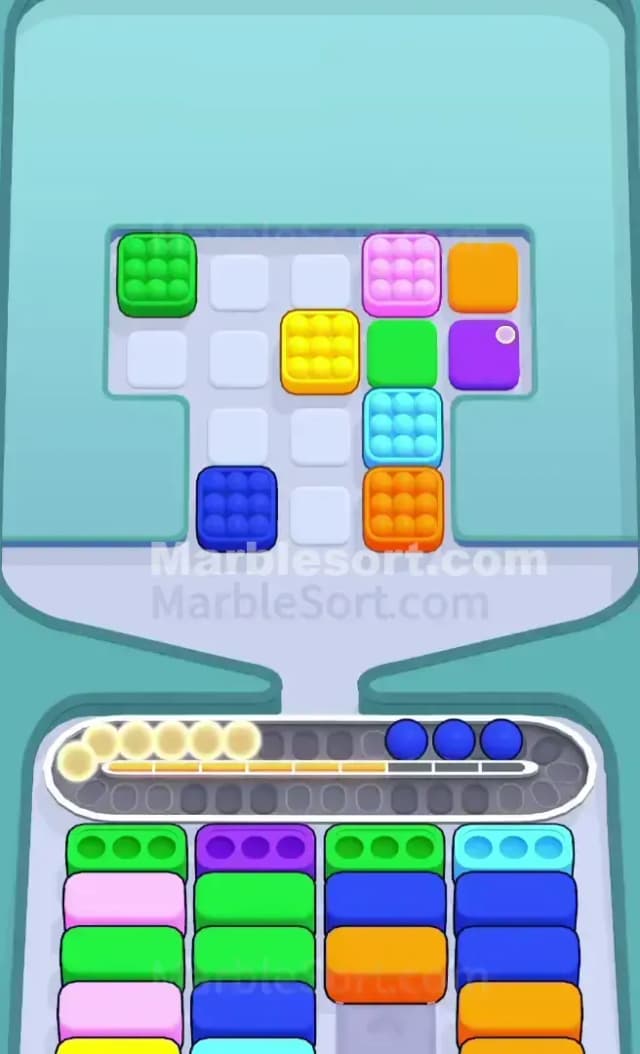 Marble Sort Level 422 Solution 2
