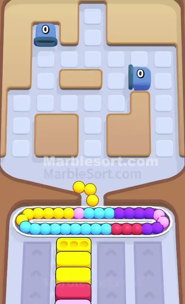 Marble Sort Level 511 Solution 3