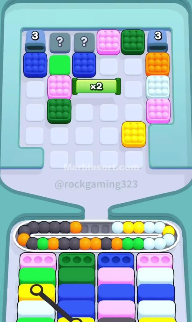 Marble Sort Level 272 Solution 1