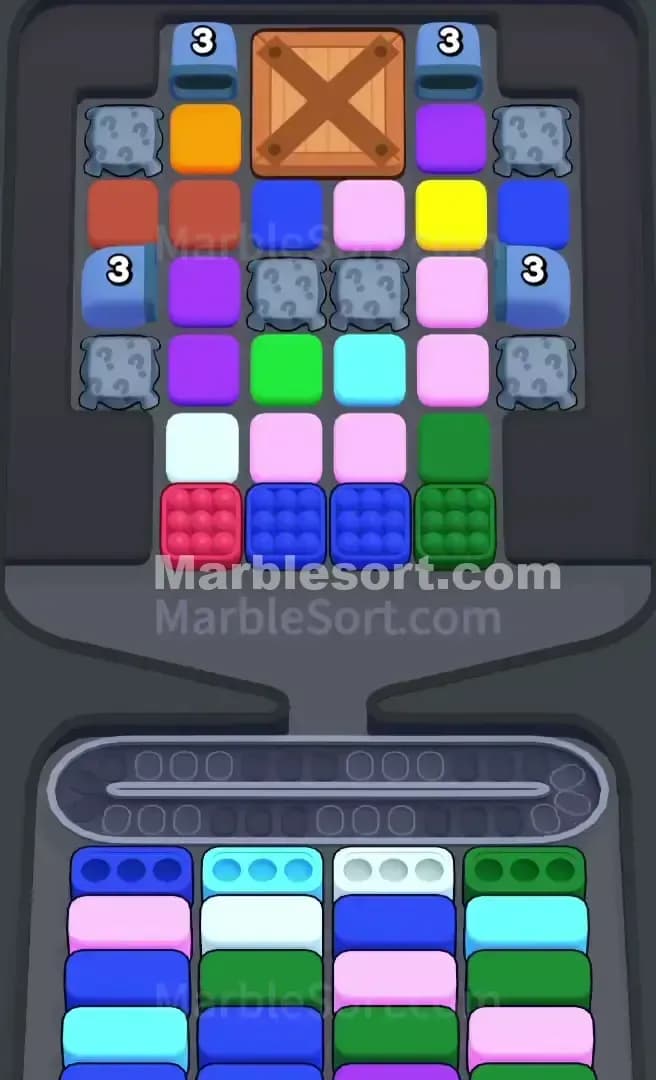 Marble Sort Level 224 Screenshot