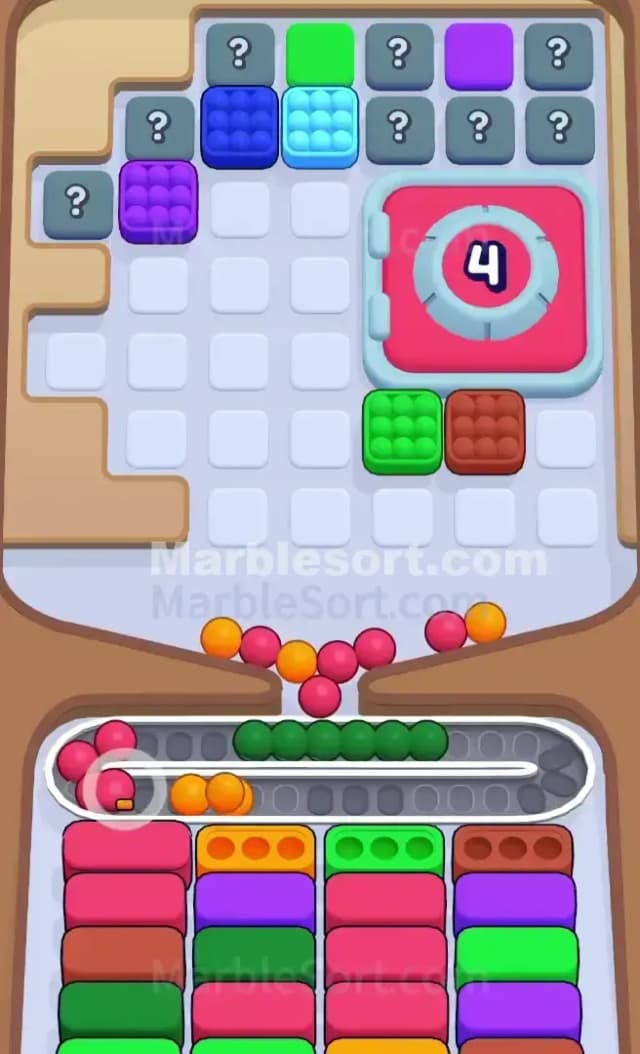 Marble Sort Level 439 Solution 1