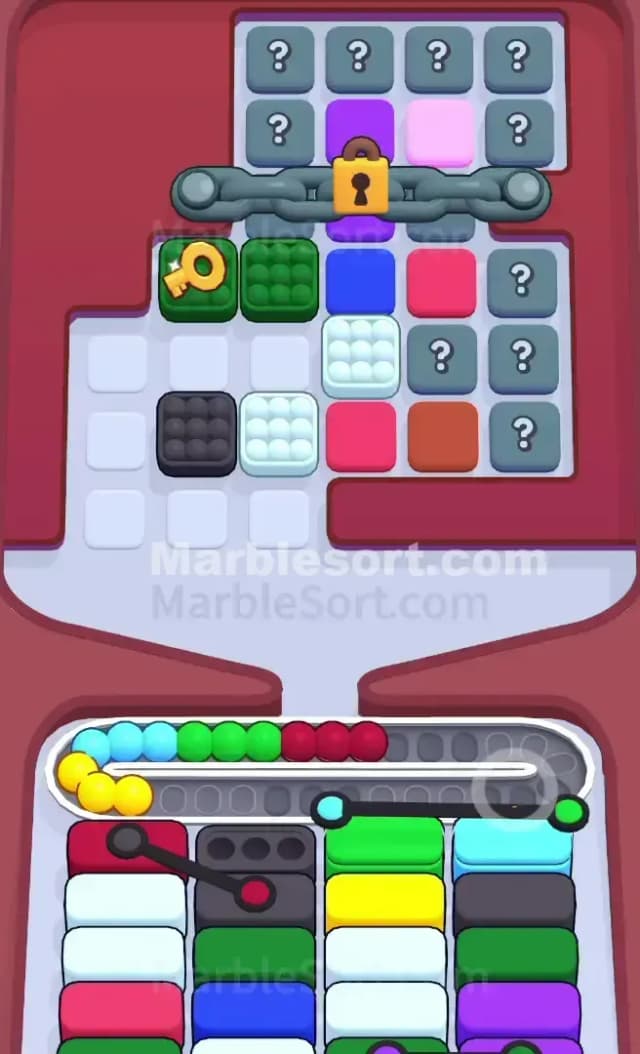 Marble Sort Level 229 Solution 1