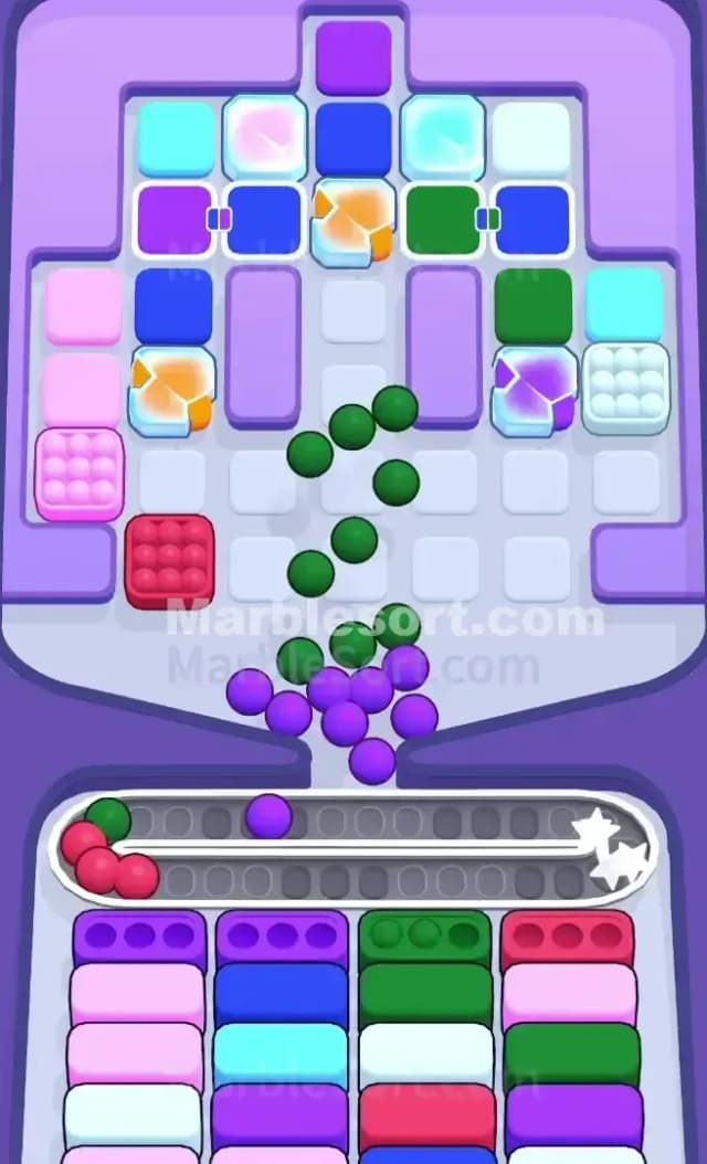 Marble Sort Level 521 Solution 1