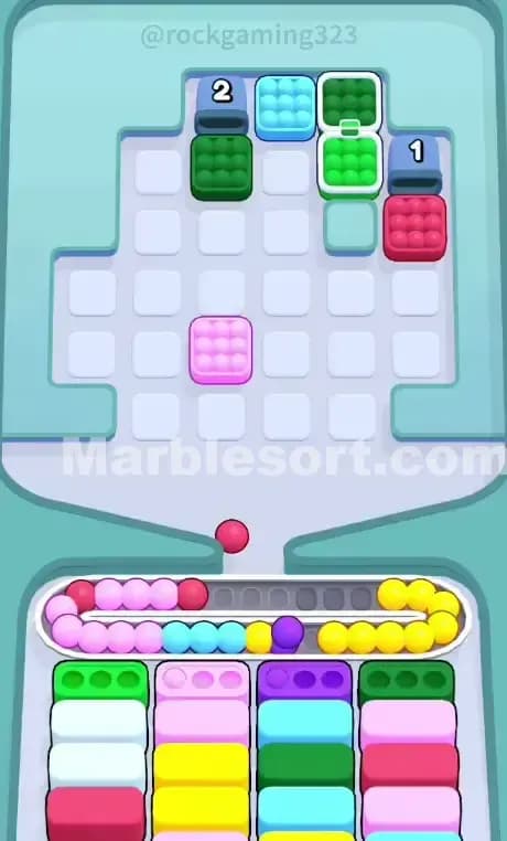 Marble Sort Level 43 Solution 2