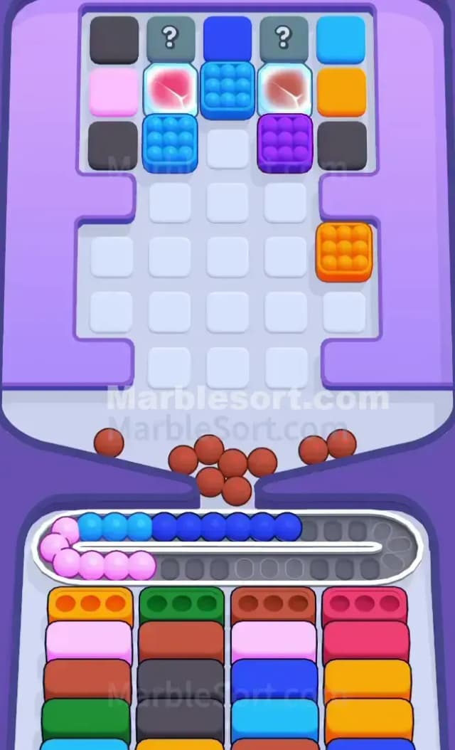 Marble Sort Level 446 Solution 1
