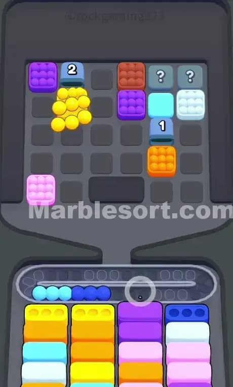 Marble Sort Level 17 Solution 2